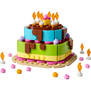 Image : LEGO 40815 Le gâteau d'anniversaire