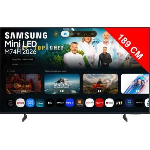 Image : SAMSUNG TU75M74H - TV Mini LED 75'