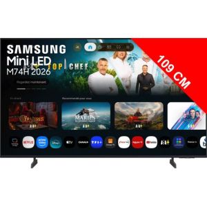 Image : SAMSUNG TU43M74H - TV Mini LED 4K 43'