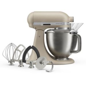 Image : KITCHENAID Artisan+Avoine 5KSM50PKVEOC - Robot pâtissier