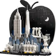 LEGO 21066 New York  la grosse pomme - Architecture
