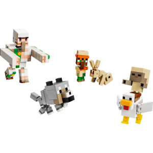 Image : LEGO 21592 L'attaque du désert du Poulet chevauché - Minecraft