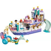 LEGO 43299 Le bateau du mariage royal d'Ariel - Disney