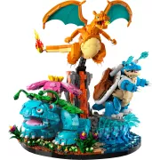 LEGO 72153 Florizarre Dracaufeu et Tortank - Pokemon