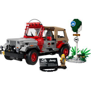 Image : LEGO 77984 Jurassic Park Jeep Wrangler - Jurassic World
