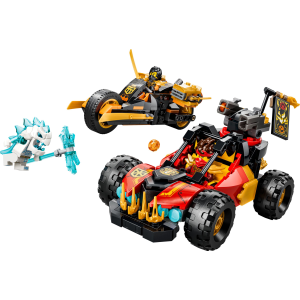 Image : LEGO 71864 Véhicules combinables de Kai et Cole - NINJAGO