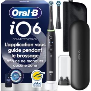 Image : ORAL-B iO6 Noire Luxe Edition - Brosse à dents électrique