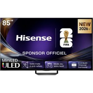 Image : HISENSE 85U7S PRO - TV MiniLed ULED 85' 2026