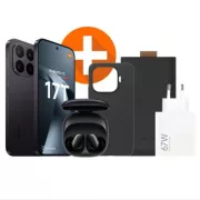XIAOMI Pack 17T 256Go Noir avec REDMI Buds 6 Play | Chargeur 67W | Housse et Coque