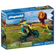 Playmobil Motocross Rider & Accessoires - 72065