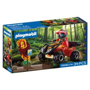 Image : Playmobil 72064 Quad tout-terrain