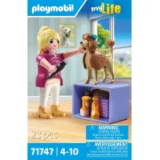 Playmobil 71747 Toiletteuse avec caniche et accessoires - My Life