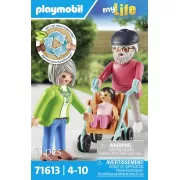 Playmobil 71613 Grands parents avec bébé - My Life