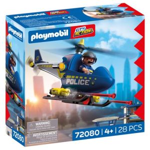 Image : Playmobil 72080 Hélicoptère de police - City Action