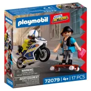 Playmobil 72079 Course-poursuite en moto - City Action