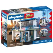Playmobil 71874 Poste de police avec salle de recherches - City Action