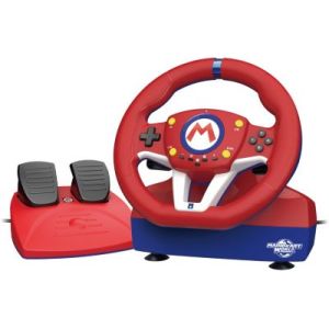 Image : HORI Mario Kart Racing Wheel Pro Mini - Volant + Pédalier