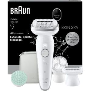 Image : BRAUN Legepil SES9-080 Silv Box MN - Epilateur
