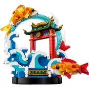 LEGO 80120 Saut de la carpe: symbole de Prospérité