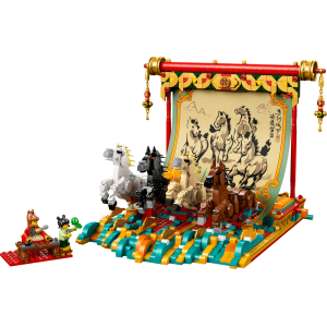 Image : LEGO 80119 Tableau vivant: le galop des chevaux