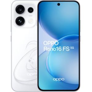 Image : OPPO Reno 16FS 512Go Blanc pop 5G - Smartphone