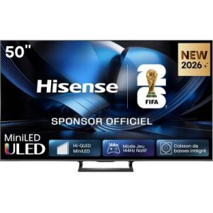 Image : HISENSE 50U7SE - TV Mini LED 50'