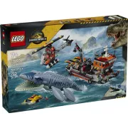 LEGO 77983 L'attaque du bateau par le mosasaure - Jurassic World