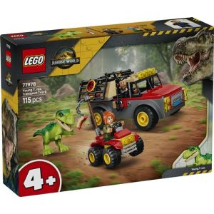 Image : LEGO 77978 Camion de transport du jeune T-rex - Jurassic World
