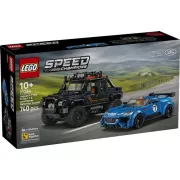 LEGO 77264 La Jaguar Project 7 et le Land Rover Defender - Speed Champions