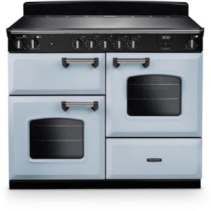 Image : FALCON NGC OC TAB IND 110 CM BLEU PASTEL CHROME - Piano de cuisson induction