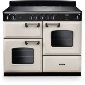 Image : FALCON NGC OC TAB IND 110 CM CREME PASTEL CHROME - Piano de cuisson induction