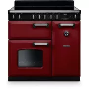 FALCON NGC TAB IND 90 CM BORDEAUX CHROME - Piano de cuisson induction