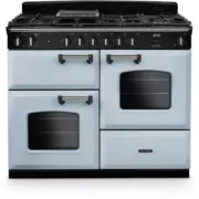 FALCON NGC OC TAB GAZ 110 CM BLEU PASTEL CHROME - Piano de cuisson gaz