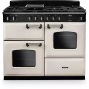 FALCON NGC OC TAB GAZ 110 CM CREME PASTEL CHROME - Piano de cuisson gaz
