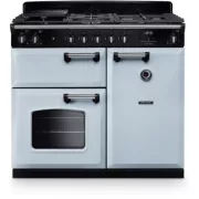 FALCON NGC TAB GAZ 100 CM BLEU PASTEL CHROME - Piano de cuisson gaz