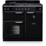 FALCON NGC TAB GAZ 100 CM NOIR CHROME - Piano de cuisson gaz