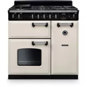FALCON NGC TAB GAZ 90 CM CREME PASTEL CHROME - Piano de cuisson gaz