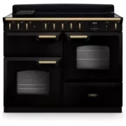 FALCON NGC TAB IND 110 CM NOIR LAITON ANTIQUE - Piano de cuisson induction