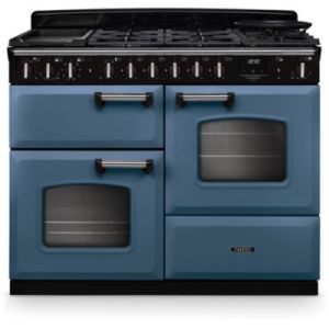 Image : FALCON NGC TAB MIX - Piano de cuisson mixte 110 CM ROCHE BLEUE CHROME