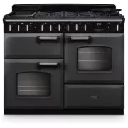 FALCON NGC TAB MIX 110 CM ARDOISE CHROME - Piano de cuisson mixte