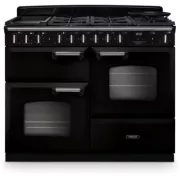 FALCON NGC TAB MIX 110 CM NOIR CHROME - Piano de cuisson mixte