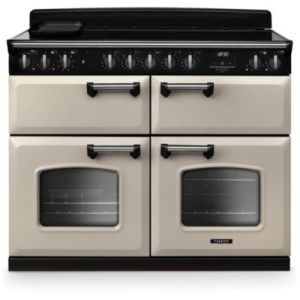 Image : FALCON NGC TAB IND 110 CM CREME PASTEL CHROME - Piano de cuisson induction