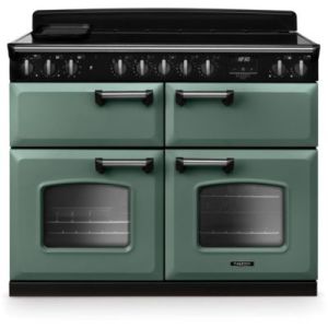 Image : FALCON NGC TAB IND 110 CM VERT MINERAL CHROME - Piano de cuisson induction