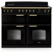 FALCON NGC TAB IND 110 CM NOIR LAITON ANTIQUE - Piano de cuisson induction