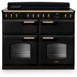 Image : FALCON NGC TAB IND 110 CM CHARBON LAITON ANTIQUE - Piano de cuisson induction