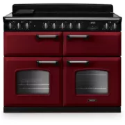 FALCON NGC TAB IND 110 CM BORDEAUX CHROME - Piano de cuisson induction