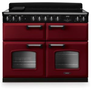 Image : FALCON NGC TAB IND 110 CM BORDEAUX CHROME - Piano de cuisson induction