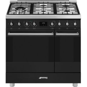 Image : SMEG C92GPMB2 - Piano de cuisson gaz