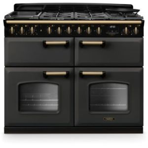 Image : FALCON NGC TAB MIX 110 CM ARDOISE LAITON ANTIQUE - Piano de cuisson mixte