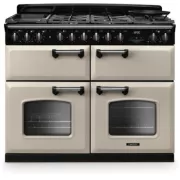 FALCON NGC TAB MIX 110 CM CREME PASTEL CHROME - Piano de cuisson mixte